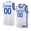 custom elite basketball jersey home white 2022 23