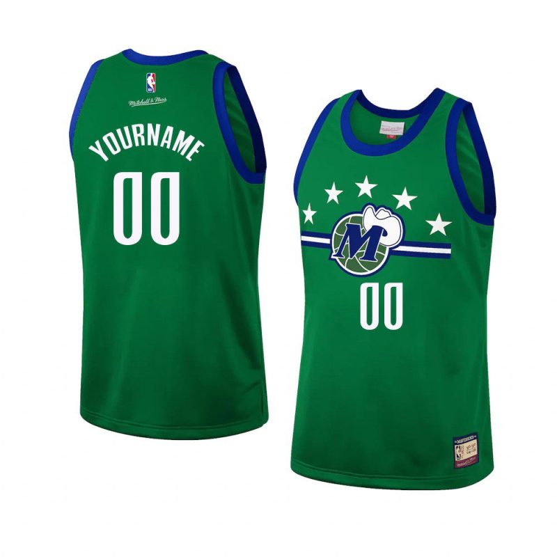 custom fashion jersey hardwood classics green