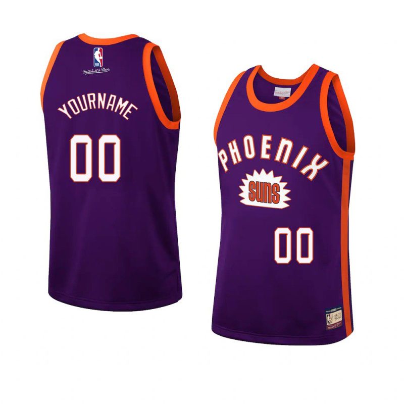 custom fashion jersey hardwood classics purple