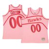 custom hardwood classics jersey space knit pink