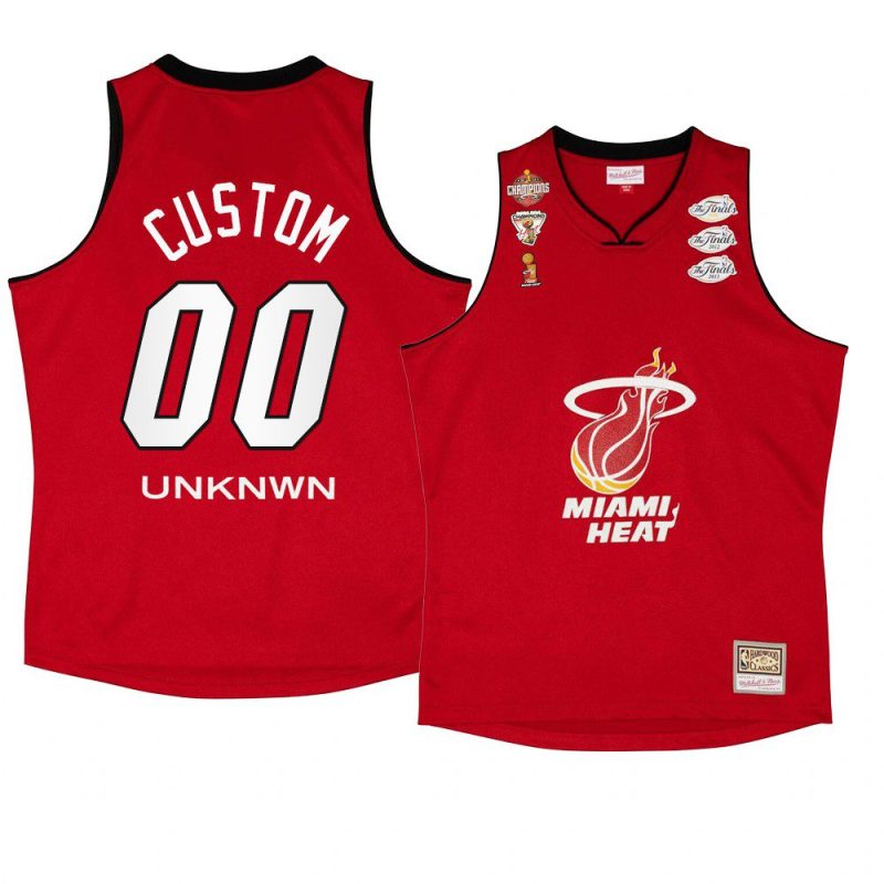 custom heatjersey my towns unknwu red