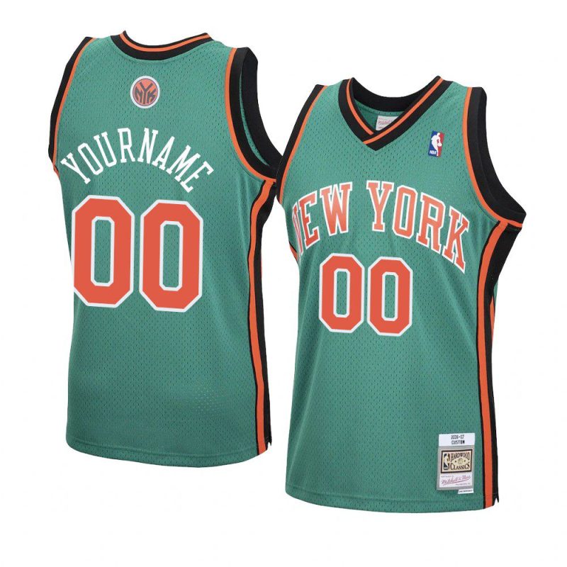 custom jersey 2006 07 hardwood classics green