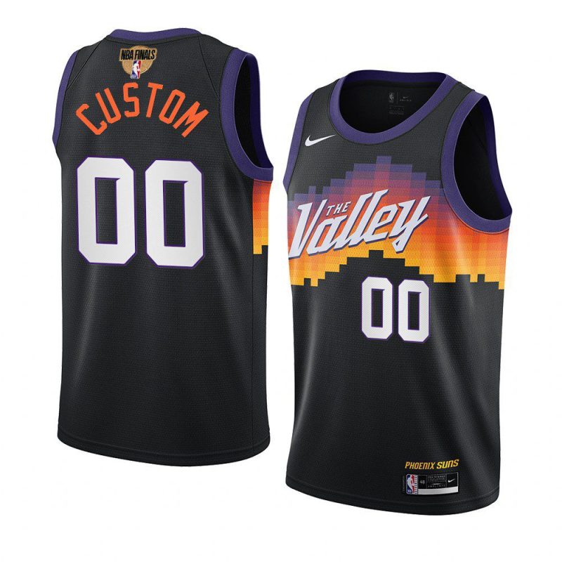 custom jersey 2021 nba playoffs black