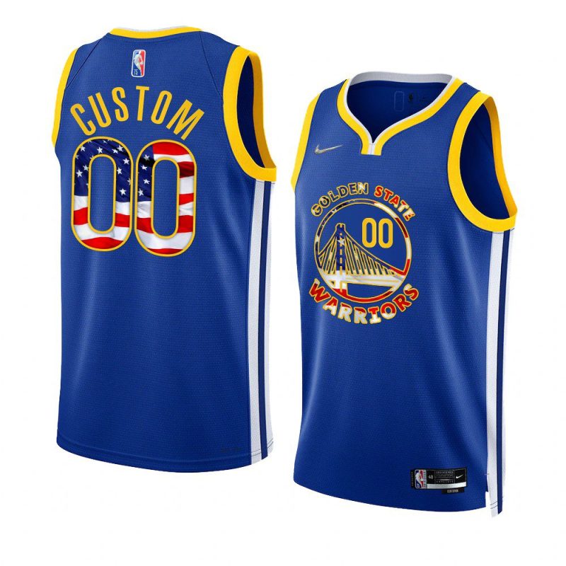 custom jersey 2022 4th of july royal