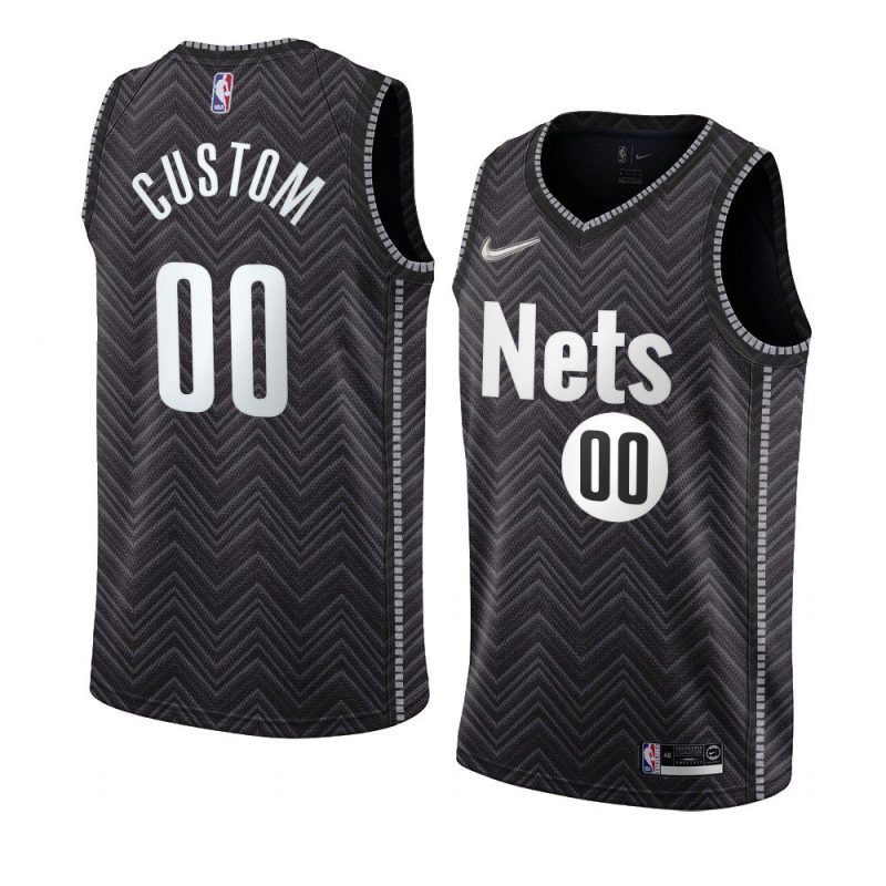 custom jersey authentic black earned edition men's