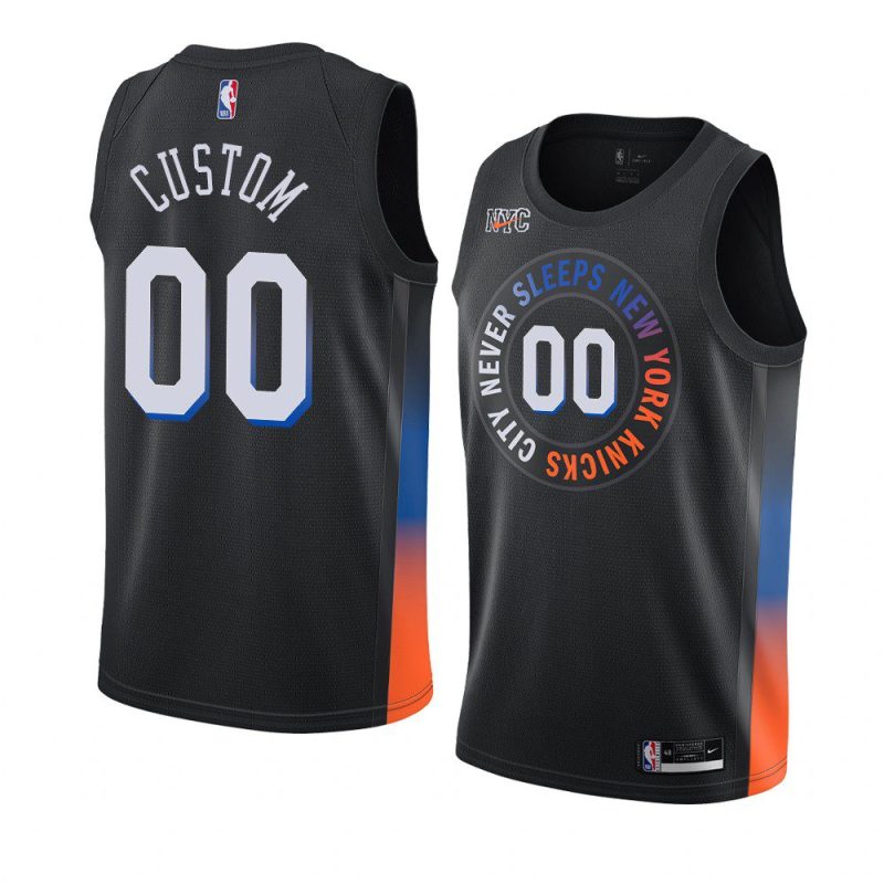 custom jersey city edition black swingman player men's