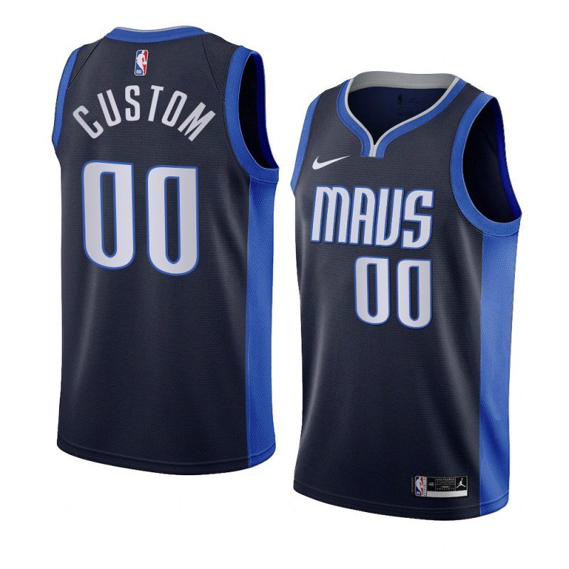 custom jersey earned edition navy men