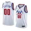 custom jersey earned edition white men