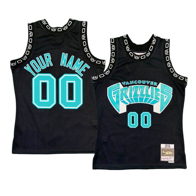 custom jersey hardwood classic black