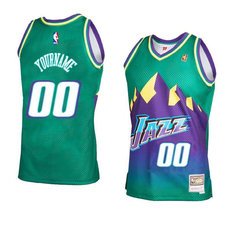 custom jersey hardwood classics green