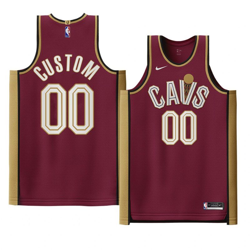 custom maroon icon edition jersey