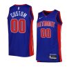 custom pistonsjersey 2022 23icon edition blueswingman