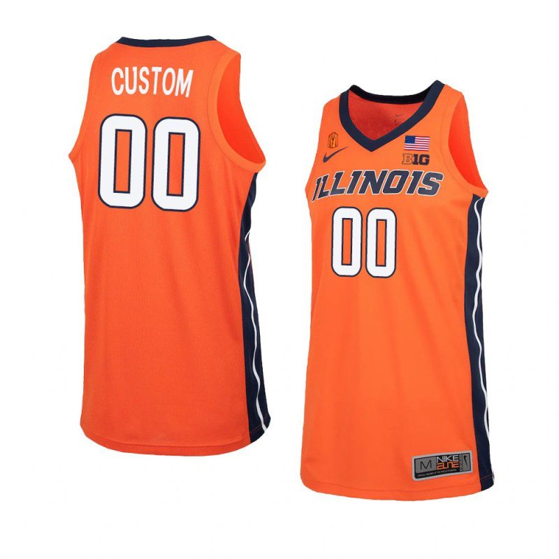 custom replica jersey basketball orange