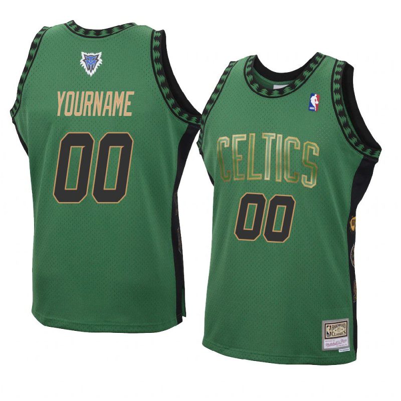 custom special edition jersey hardwood classics green