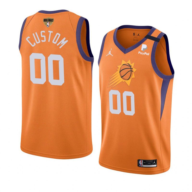 custom statement edition jersey 2021 nba finals orange