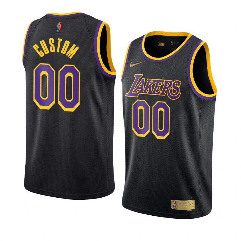 custom swingman earned edition jersey black