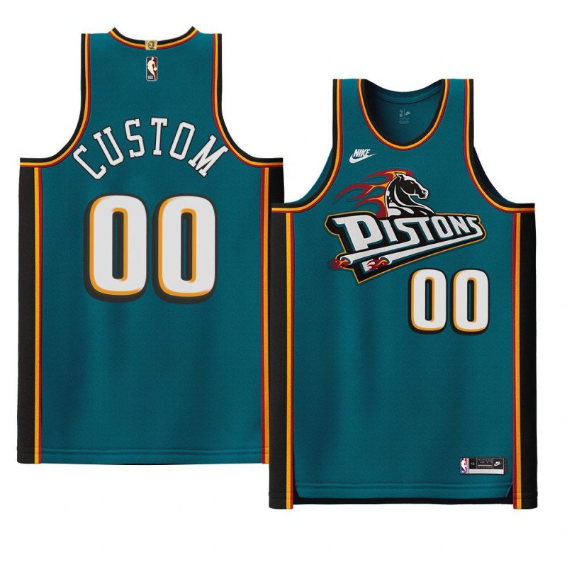 custom teal classic edition jersey