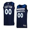 custom timberwolvesjersey 2022 23icon edition navyswingman