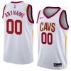 custom white nike new swingman association edition jersey men