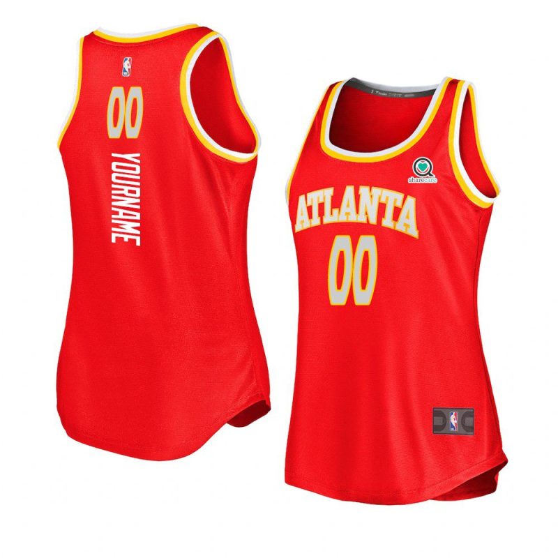 custom women's jersey icon edition red