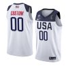 custom world cup jersey white