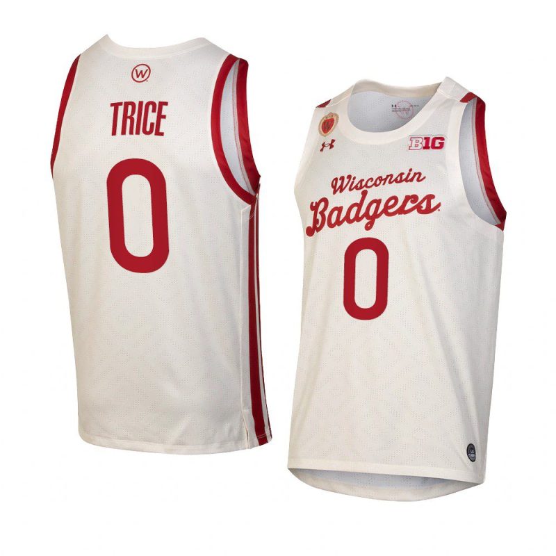 d'mitrik trice throwback replica jersey college basketball white