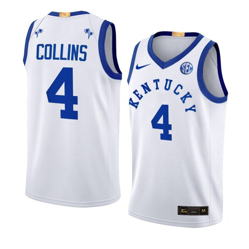 daimion collins basketball jersey 2022 big blue bahamas white