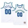 dallas mavericks custom white hardwood classics jersey