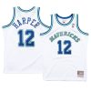 dallas mavericks derek harper white hardwood classics jersey