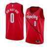 damian lillard red earned jersey