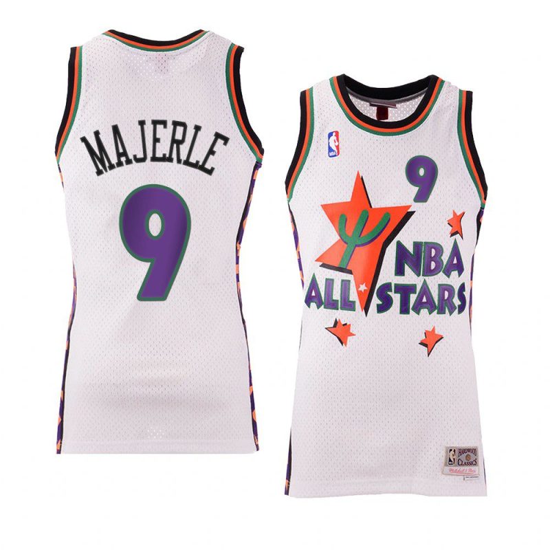 dan majerle jersey 1995 nba all star white western conference men's