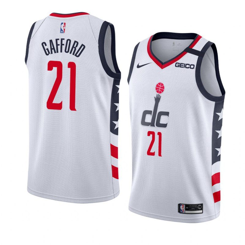 daniel gafford city edition jersey white