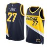 daniel theis pacersjersey city edition navy75th diamond badge