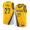 daniel theis pacersjersey statement edition goldswingman