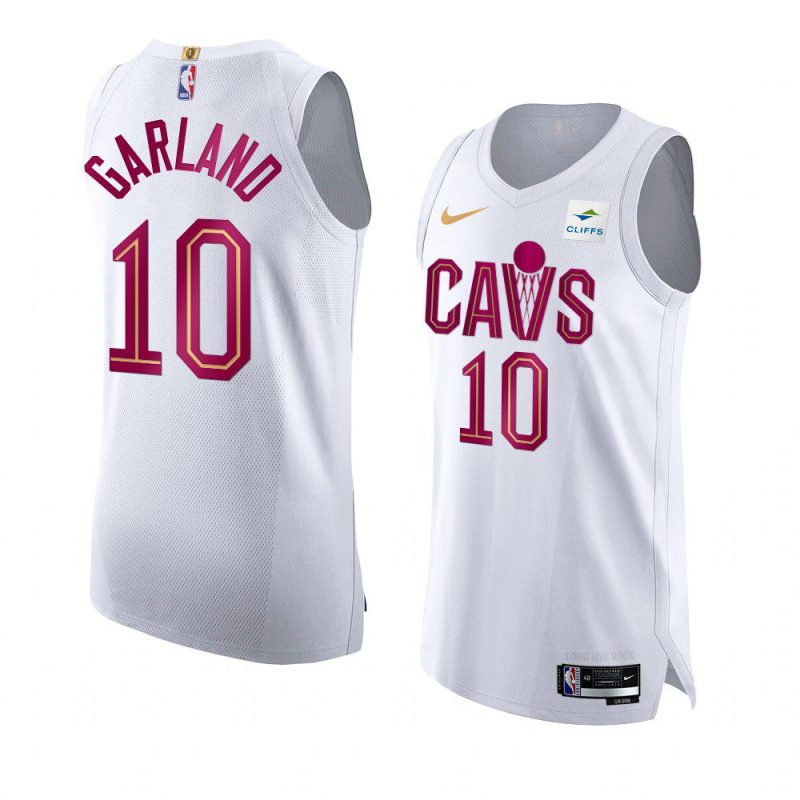 darius garland 2022 23cavaliers jersey association editionauthentic white