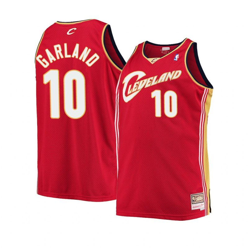 darius garland jersey hardwood classics wine