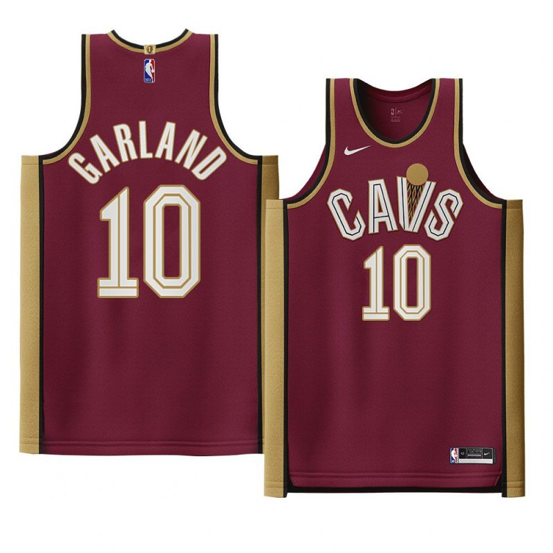 darius garland maroon icon edition jersey