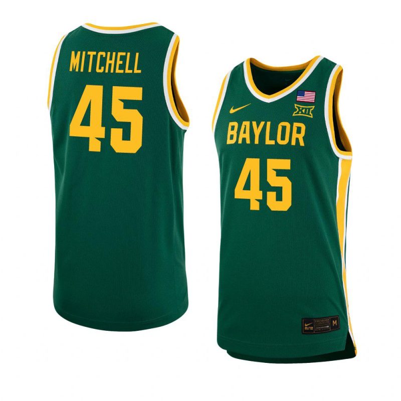 davion mitchell basketball jersey replica green