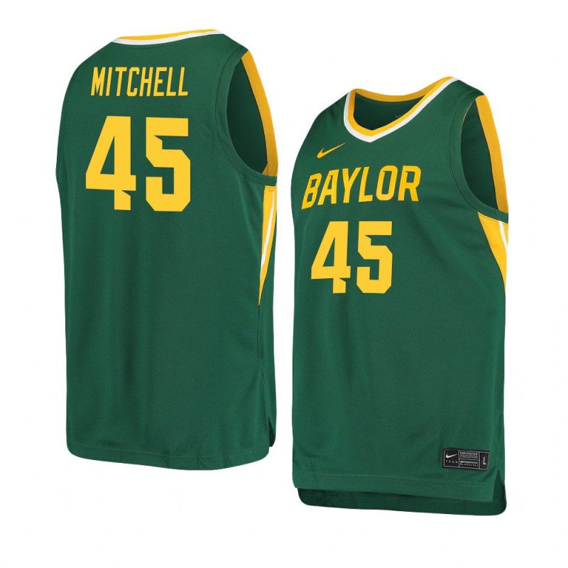 davion mitchell replica jersey basketball green