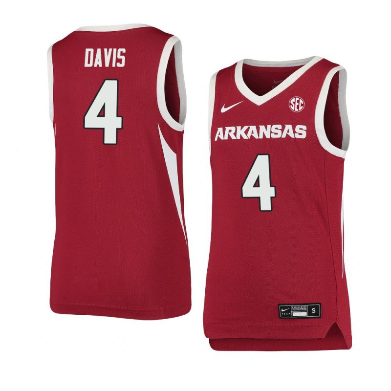 davonte davis youth team jersey basketball cardinal