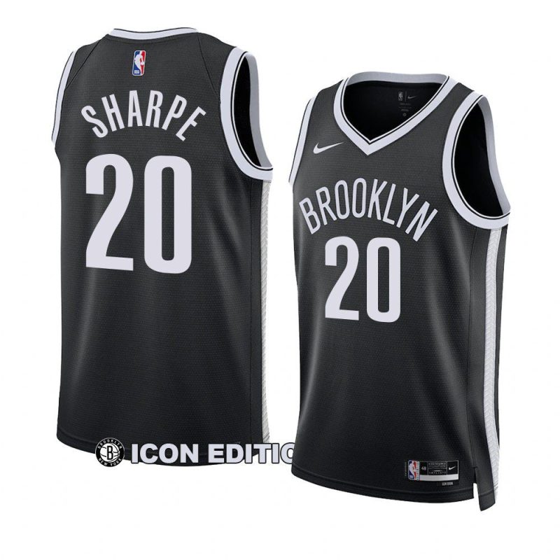 day'ron sharpe netsjersey 2022 23icon edition blackswingman