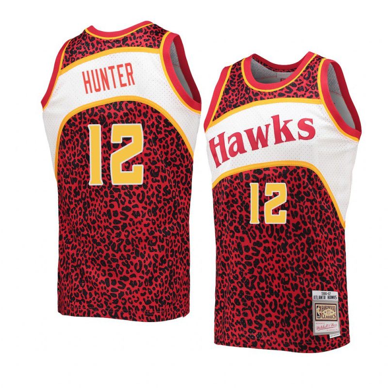 de'andre hunter hardwood classics jersey wildlife red 2021