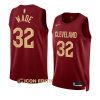 dean wade cavaliersjersey 2022 23icon edition wineswingman