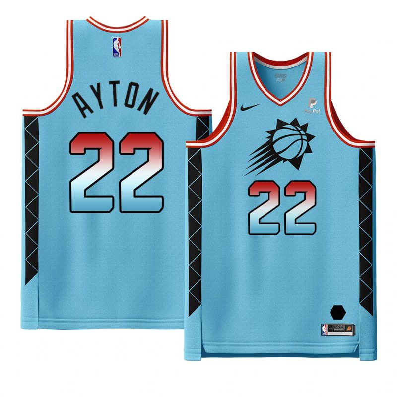 deandre ayton 2022 23suns jersey city editionauthentic blue