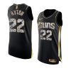 deandre ayton black 2022 nba playoffs jersey