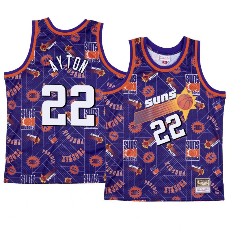 deandre ayton purple tear up pack jersey