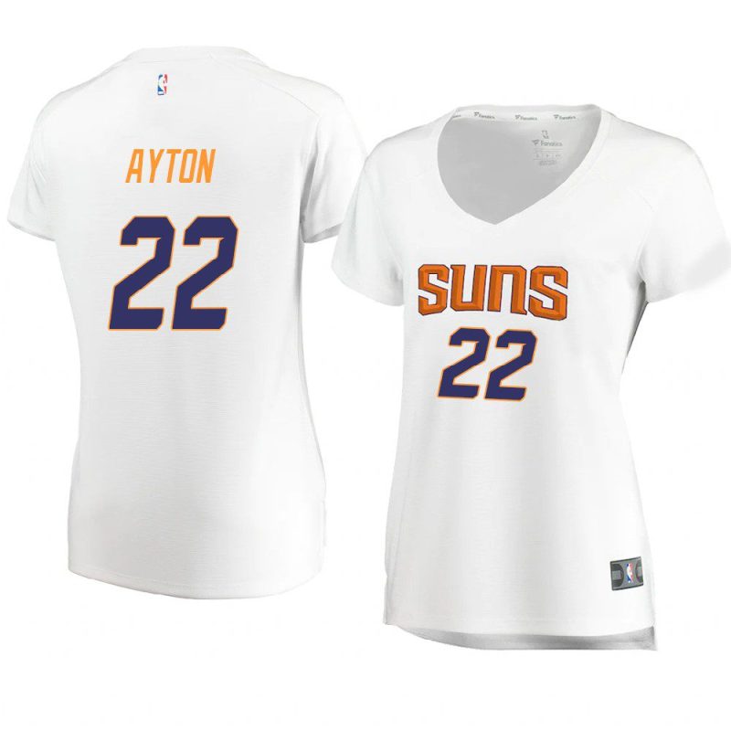 deandre ayton women's jersey association edition white 2021