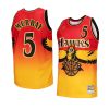 dejounte murray jersey big face red hardwood classics