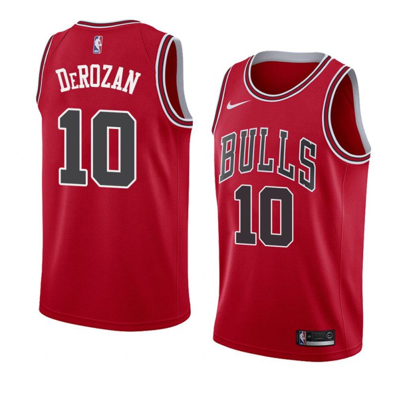 demar derozan 2021 trade jersey statement edition red