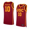 demar derozan replica jersey college basketball red